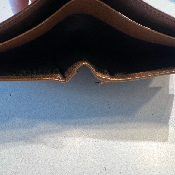 Used Prada Saffiano Leather Bifold Coin Pocket Wallet, Caffe ( Brown) - Picture 8 of 14